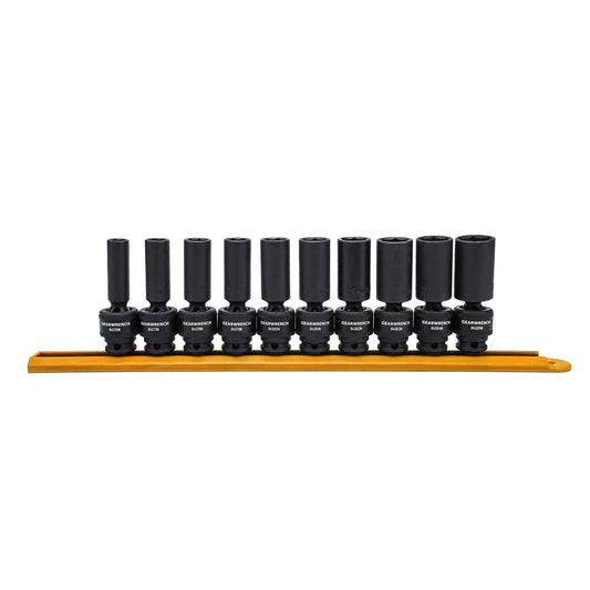 GEARWRENCH 3/8인치 드라이브 6각 딥 유니버설 임팩트 소켓 세트 10pcs 84924N 1번 사진
