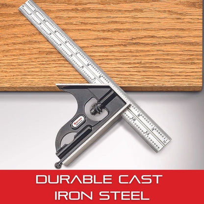 Starrett H11-1224 직각자 헤드 12인치 300mm 이상 콤비네이션 세트용 5번 사진