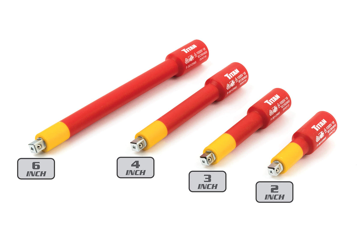 Titan 66100 VDE 절연 1/4인치 드라이브 소켓 세트 5번 사진