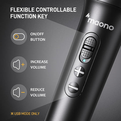MAONO HD300T USB XLR 다이나믹 팟캐스트 마이크 3번 사진