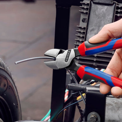 KNIPEX 74 22 200 고레버리지 각도형 사선 니퍼 컴포트 그립 4번 사진