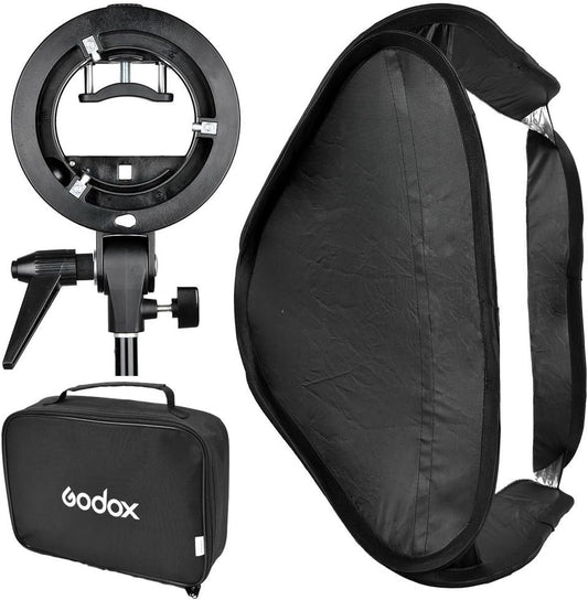 GODOX SF-UV-6060 플래시 브래킷 60x60cm 직사각 소프트박스 S타입 브로웬스 마운트 1번 사진