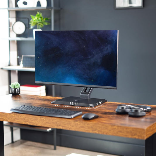 VIVO 17~32인치 모니터 스탠드 STAND-V001R 높이조절 회전 베이스 VESA 75x75 100x100 2번 사진