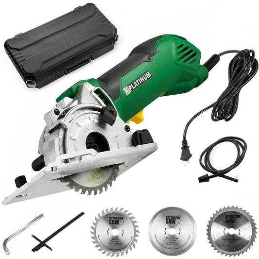 Rotorazer Saw 미니 원형톱 480W 4500 RPM 다용도 3종 블레이드 1번 사진