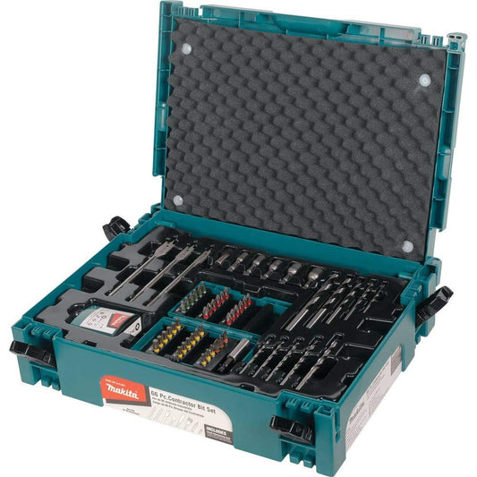 Makita B-51661 컨트랙터 비트 세트 66 Pc 스페이드 비트 브래드포인트 금속 드릴 비트 1번 사진