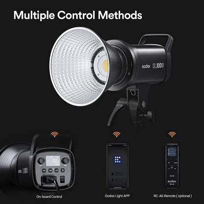 Godox SL 시리즈 LED 비디오 조명 보웬스 마운트 SL60·SL100·SL150·SL200·SL300