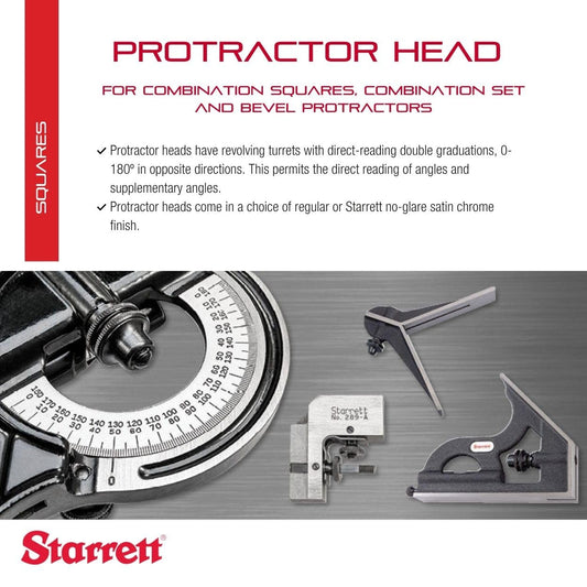 Starrett 각도기 헤드 콤비네이션 직각자용 리버시블 주철 2번 사진