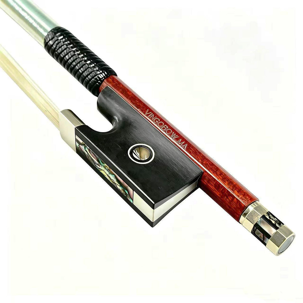 VINGOBOW 127V 카본 코어 하이브리드 페루ambuco 스킨 바이올린 활 4/4 3번 사진