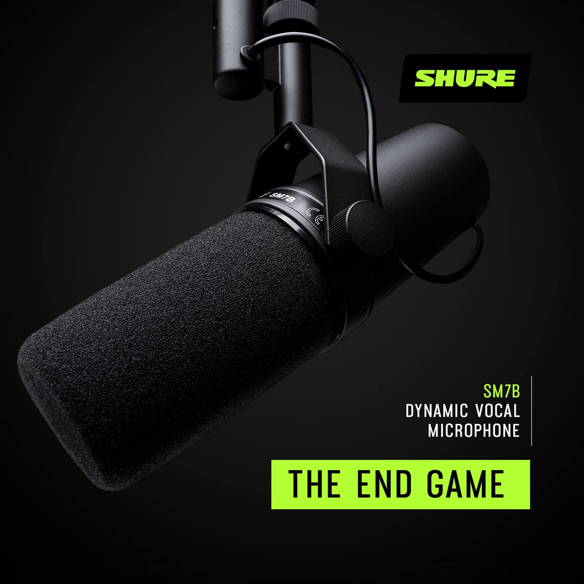 Shure SM7B 다이내믹 스튜디오 마이크 XLR 보컬 녹음 방송용 6번 사진