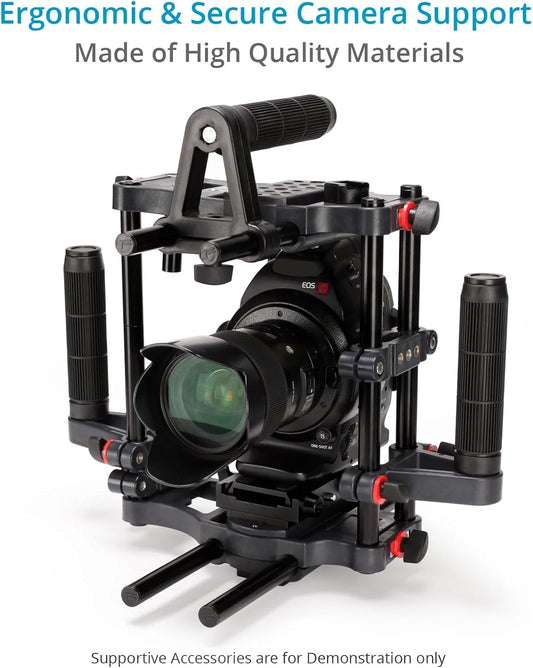 FILMCITY 카메라 케이지 FC-CTH 탑핸들 사이드그립 15mm 로드 2번 사진