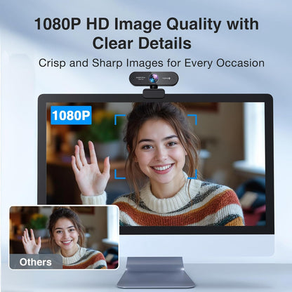 EMEET NOVA 1080P 웹캠 오토포커스 96도 2번 사진
