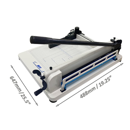 HFS 중형 종이 재단기 Guillotine 400매 12인치 스테인리스 6번 사진