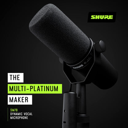Shure SM7B 다이내믹 스튜디오 마이크 XLR 보컬 녹음 방송용 7번 사진