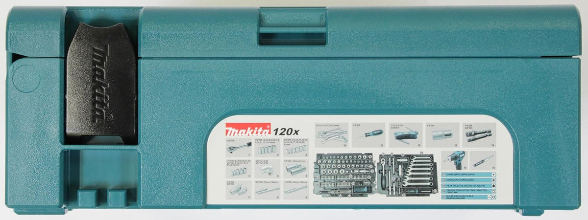 Makita E-08713 120pcs 크롬바나듐강 유지보수 공구 세트 8번 사진