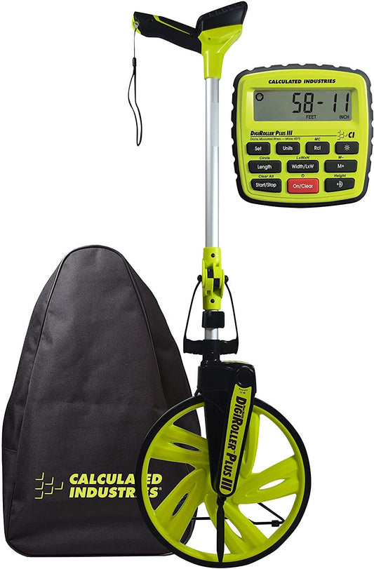 Calculated Industries 6575 DigiRoller Plus III 디지털 거리 측정 휠 12.5 Inch 1번 사진