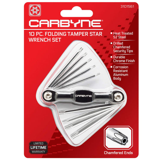 Carbyne 롱 암 볼엔드 육각 렌치 세트 35피스 SAE·미터법·토크스 공구 1번 사진