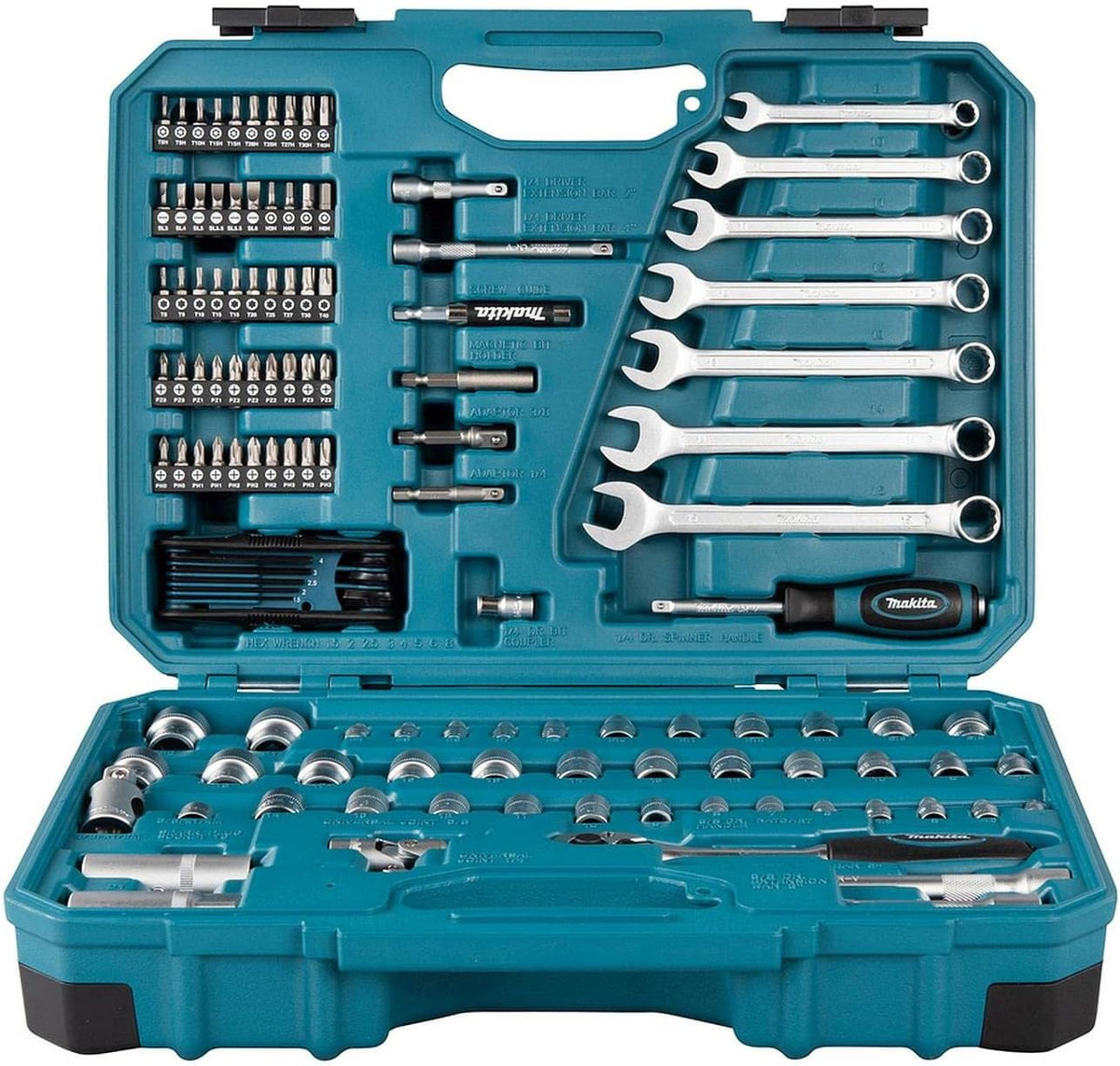 Makita 유지보수 공구세트 120pcs 크롬바나듐 E-06616 1번 사진