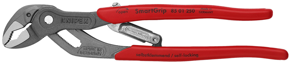 KNIPEX 자동 조절 워터 펌프 플라이어 8501250US 10인치 레드 2번 사진