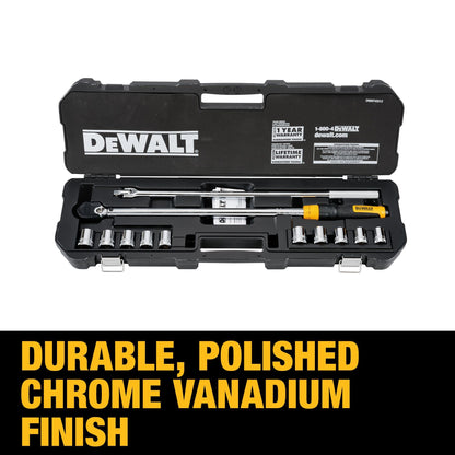 DEWALT 토크 렌치 세트 타이어 교체 키트 50-250 FT-LB DWMT45012 3번 사진