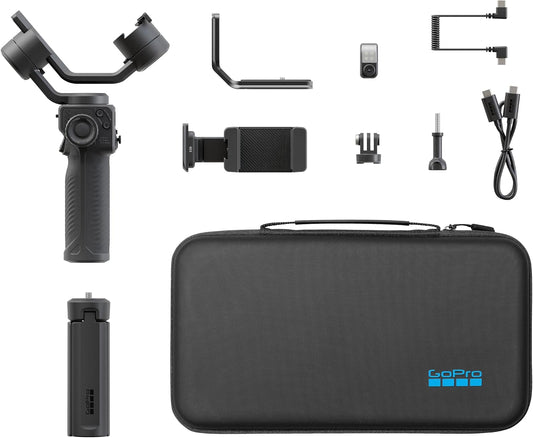 GoPro Fluid Pro AI 3축 짐벌 AGMSS-011 액션캠 스마트폰용 AI 추적 조명 1번 사진