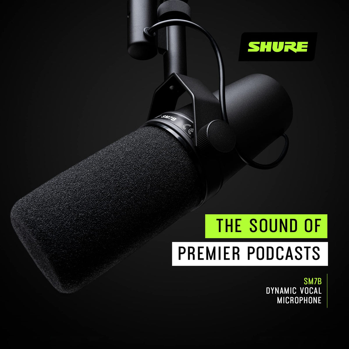 Shure SM7B 다이내믹 스튜디오 마이크 XLR 보컬 녹음 방송용 8번 사진