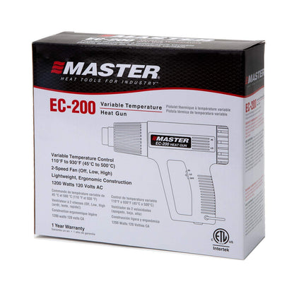 Master Appliance 가변온도 히트건 EC-200 EC-200K 열풍기 수축튜브 전선 작업용 7번 사진