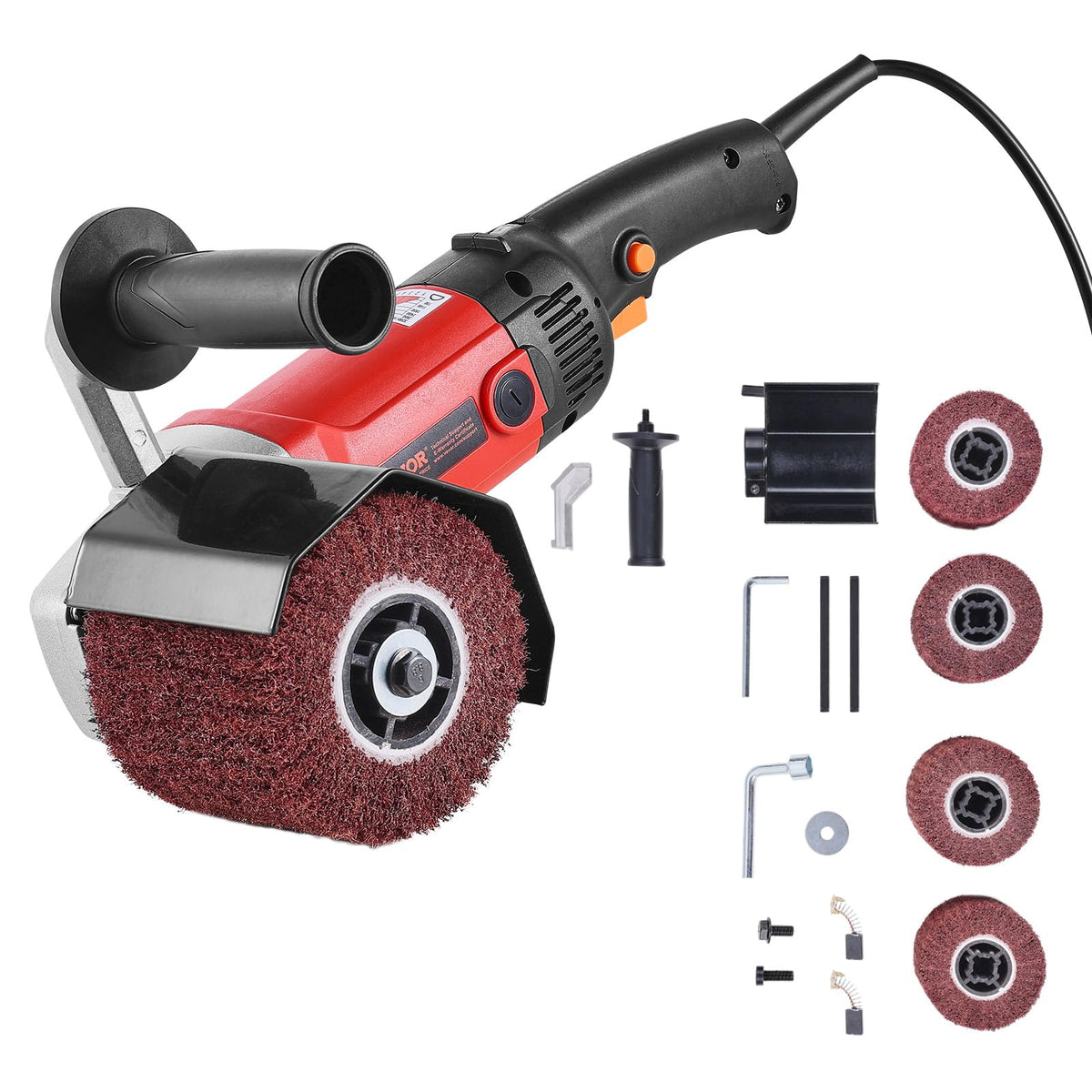 VEVOR 버니싱 폴리싱 머신 1200W 6단계 속도조절 스테인리스 스틸용 1번 사진
