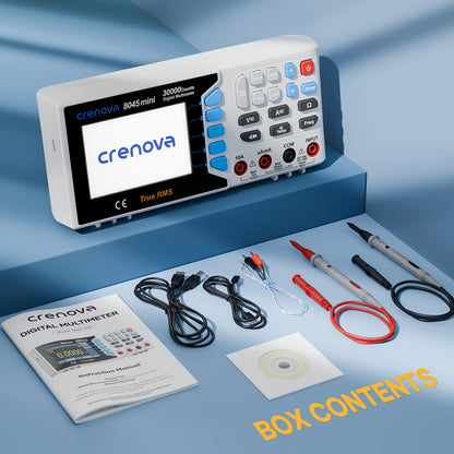 Crenova 8045 30000 Counts True RMS 데스크톱 벤치 멀티미터 8번 사진