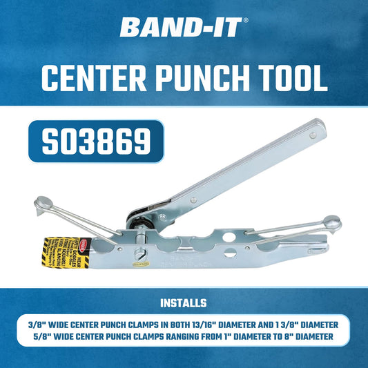 BAND-IT 센터 펀치 클램프용 래칫 드라이브 툴 3/8·5/8인치 S03869 2번 사진