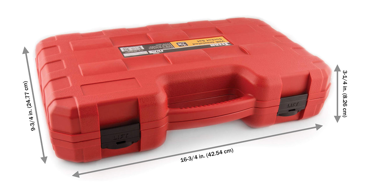 Titan 68100 VDE 절연 소켓 19pcs 3/8인치 드라이브 세트 9번 사진