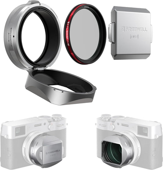 FREEWELL 렌즈 후드 CPL 미스트 필터 FW-FU-XSR X100VI X100V 1번 사진