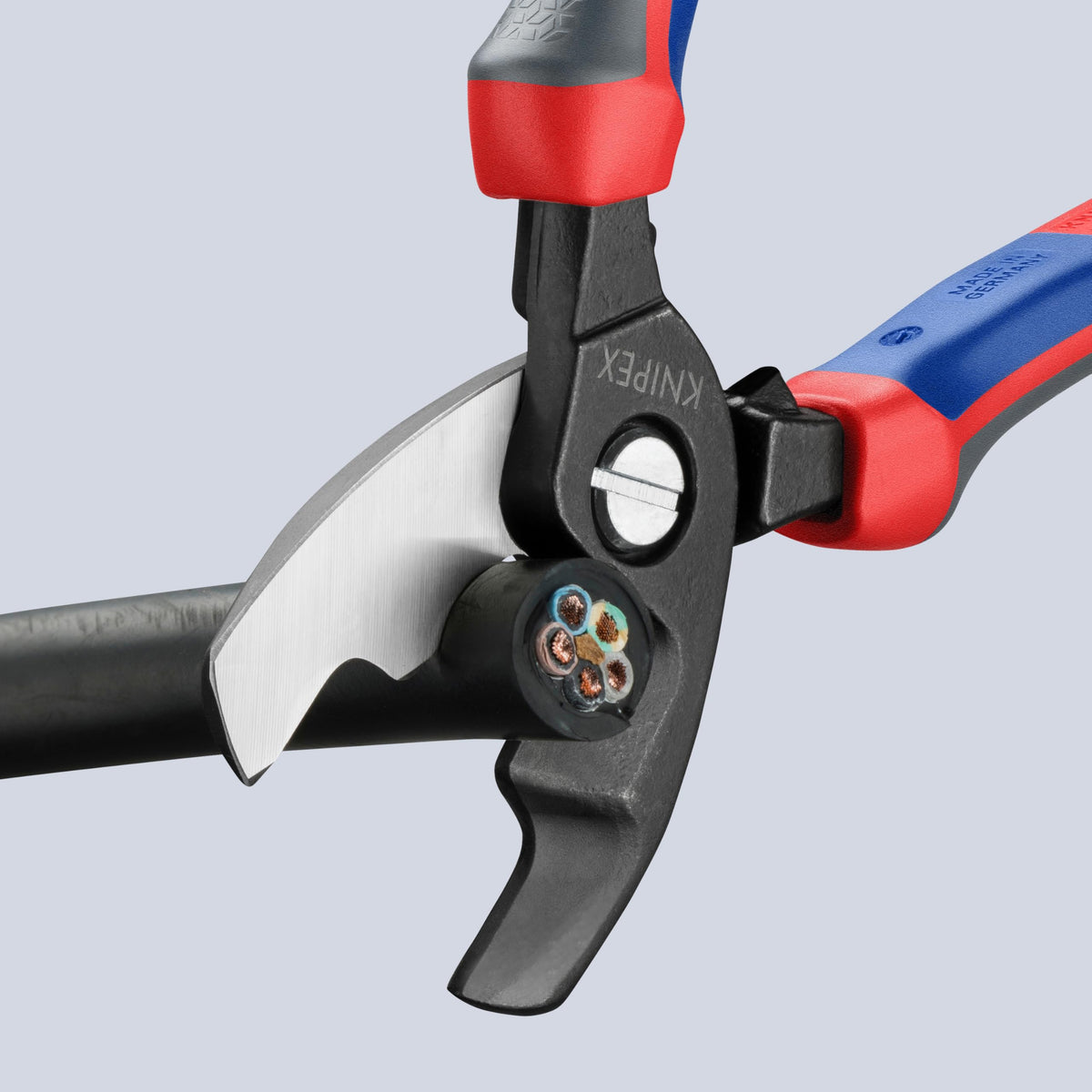 KNIPEX 케이블 가위 95 12 200 구리 알루미늄 케이블용 20mm 4번 사진