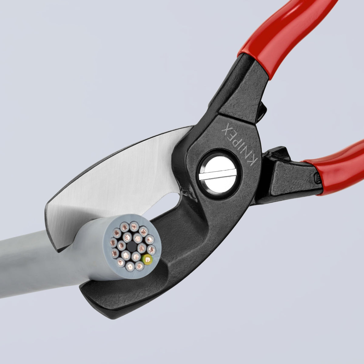 KNIPEX 케이블 시어 트윈 커팅 엣지 9511200 8인치 3번 사진