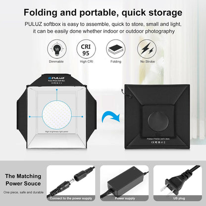 PULUZ 16인치 스튜디오 라이트 박스 480pcs LED x16 5번 사진