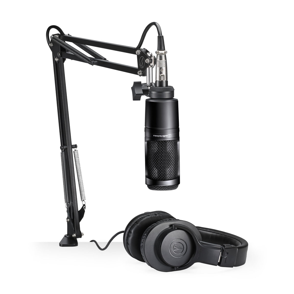 Audio-Technica AT2020 USB 콘덴서 마이크 스트리밍 팟캐스팅 헤드폰 붐암 세트 10번 사진