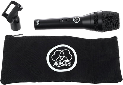 AKG P5 S 슈퍼카디오이드 다이나믹 보컬 마이크 온오프 스위치 포함 스탠드 어댑터 집 가방 5번 사진