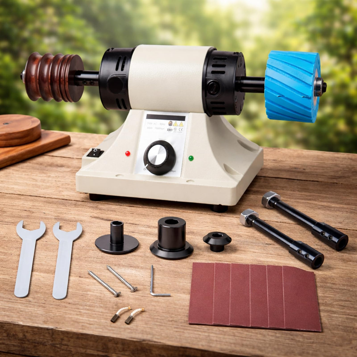 Podoy 가죽 버니싱 머신 엣지 폴리셔 그라인딩 툴 8000RPM 110V 1번 사진
