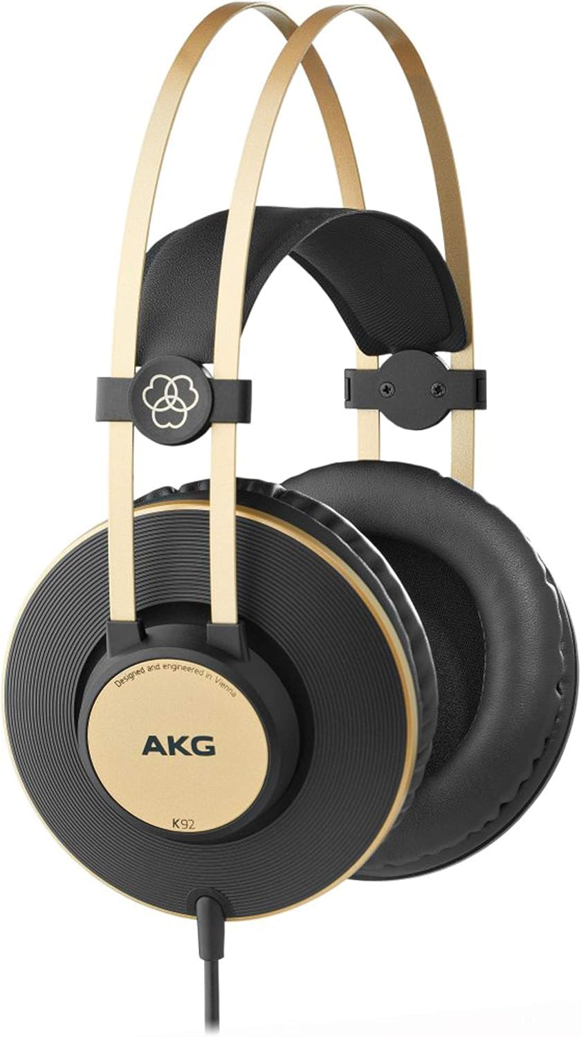 AKG K92 Closed-back 40mm 드라이버 스튜디오 오버이어 헤드폰 1번 사진
