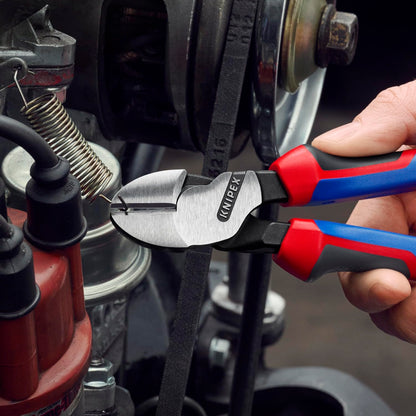 KNIPEX 74 22 200 고레버리지 각도형 사선 니퍼 컴포트 그립 6번 사진