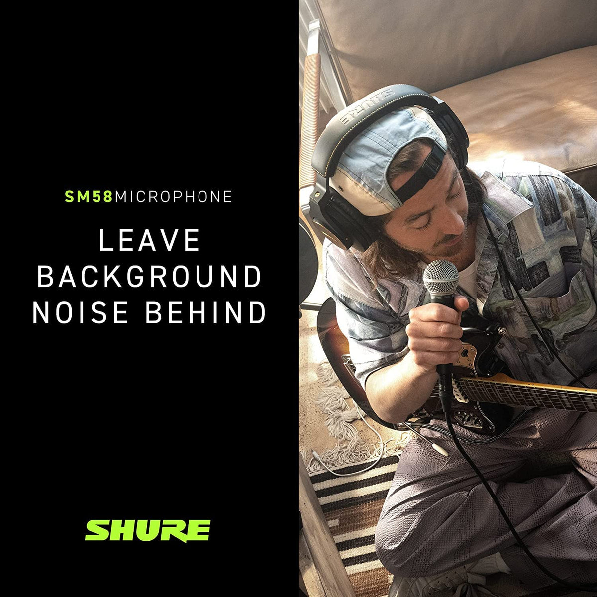 Shure SM58 다이내믹 카디오이드 보컬 마이크 (SM58-CN) 8번 사진