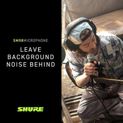 Shure SM58 다이내믹 카디오이드 보컬 마이크 (SM58-CN) 8번 사진
