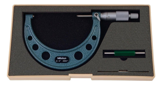Mitutoyo 103-218 Outside Micrometer 마이크로미터 3-4인치 1번 사진