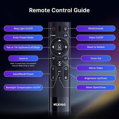 NexiGo N960E Plus 4K 웹캠 1080p 60FPS 9번 사진