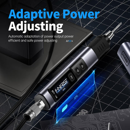 FNIRSI HS-02A 휴대용 유선 인두기 키트 100W 7번 사진