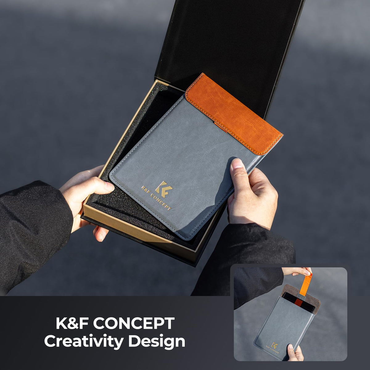 K&F CONCEPT 직사각 ND8 ND64 필터 키트 4 x 5.65인치 5번 사진