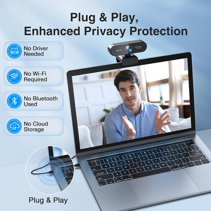 EMEET NOVA 1080P 웹캠 오토포커스 96도 7번 사진