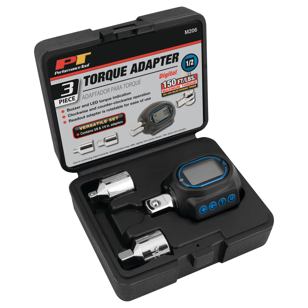 Performance Tool 토크 렌치 250 in/lbs 직각자 헤드 스프링강 1번 사진