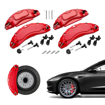 Weishine 테슬라 브레이크 캘리퍼 커버 4개 세트 Model 3 Highland 2024 18·19인치 휠용 8번 사진