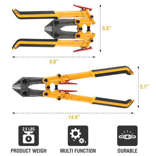 Olympia Tools 파워 그립 접이식 볼트 커터 CR-MO 경화강 헤드 2번 사진