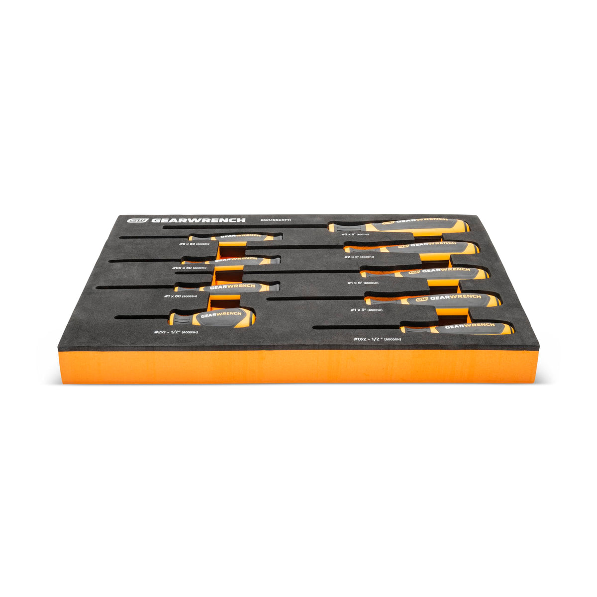 GEARWRENCH 십자 드라이버 세트 9피스 GWMSSCRPH 4번 사진
